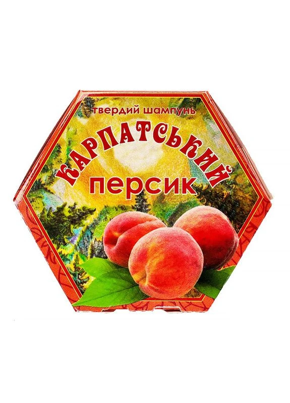 Твердый шампунь Персик (Натуральные шампуни и бальзамы) No Brand (392147470)