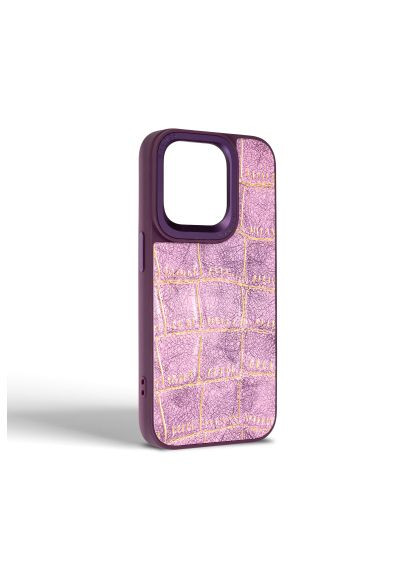 Чехол для мобильного телефона (ARM76722) Harder Crocosaur Apple iPhone 14 Pro Purple (357492361)