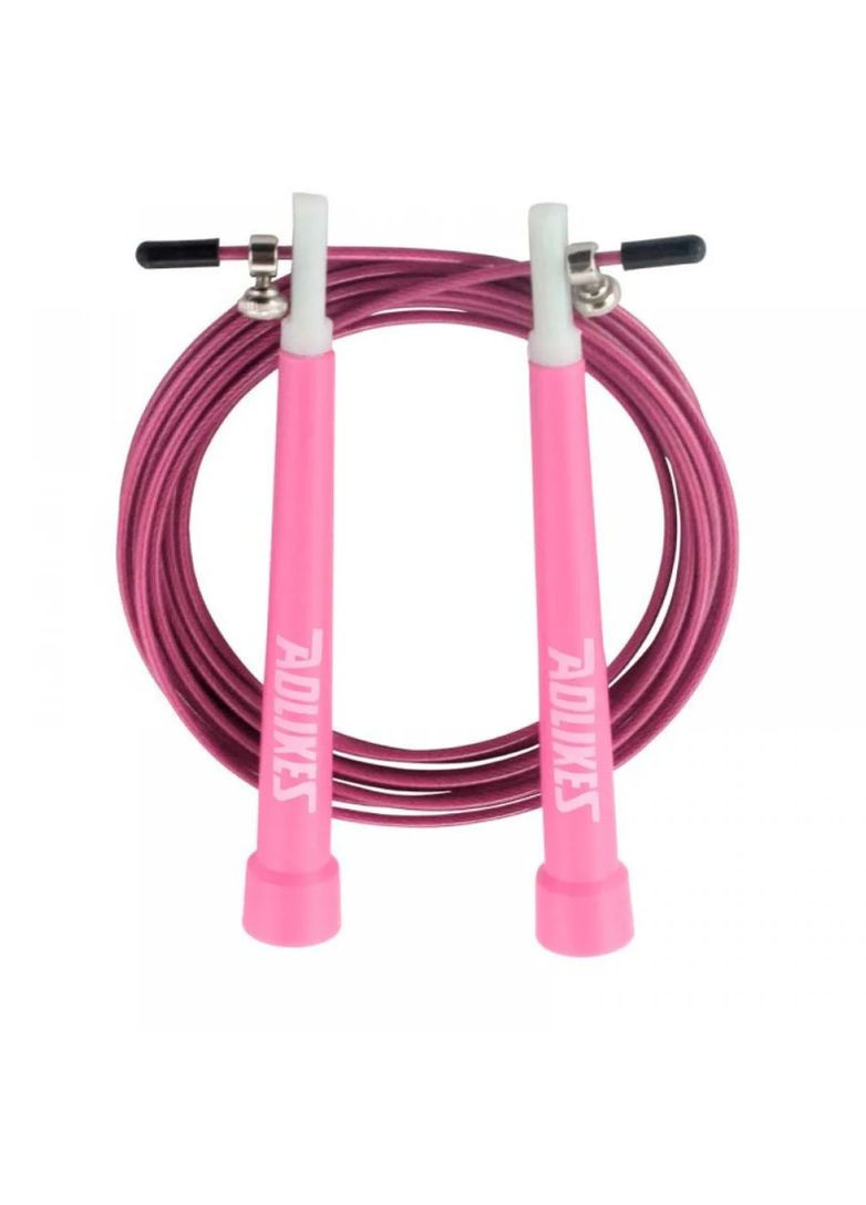 Скакалка швидкісна з підшипником і сталевим тросом, для кроссфіта (розовий) AOLIKES (366666492)