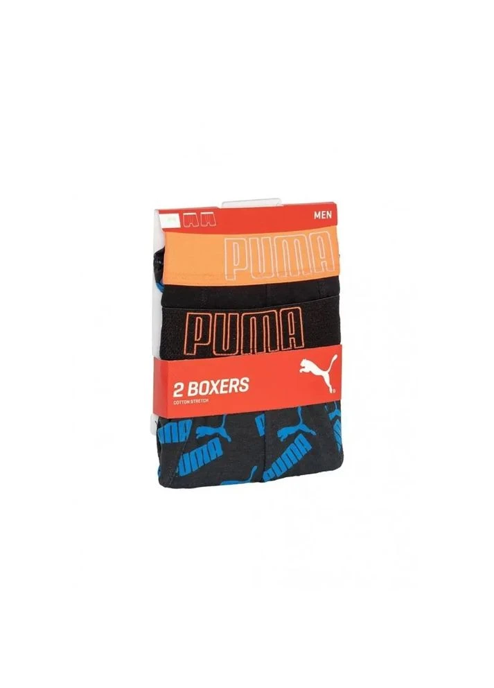 Трусы Big Logo Aop Black (2 шт) 501012001-030 Puma (398046094)