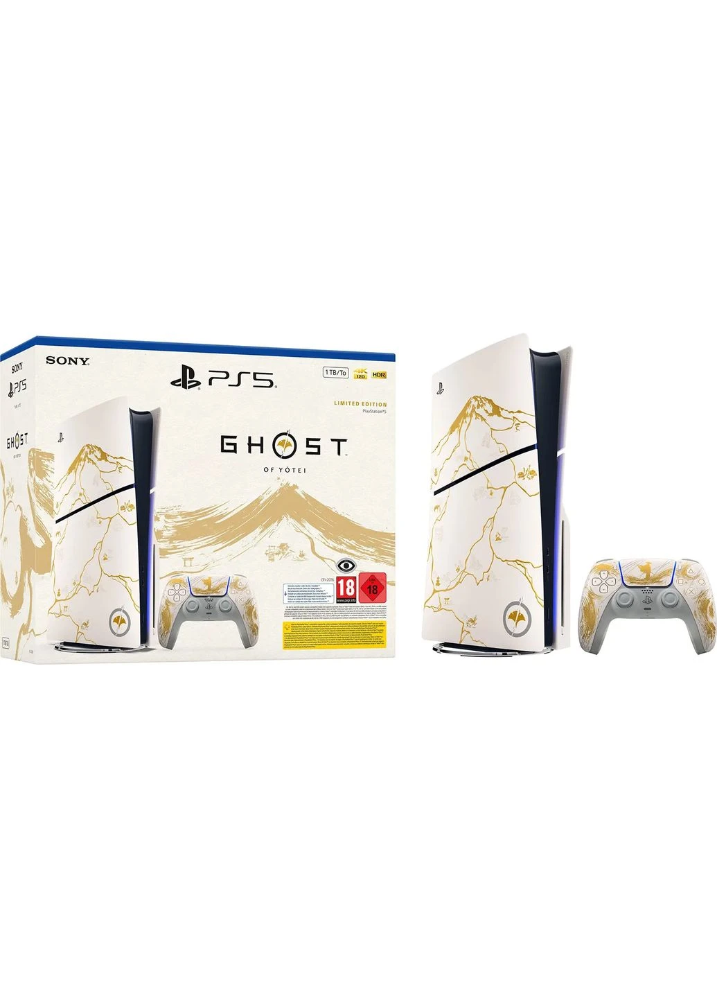 Игровая консоль PlayStation 5 Slim (Ghost of Yotei Limited Edition) Sony (362670937)