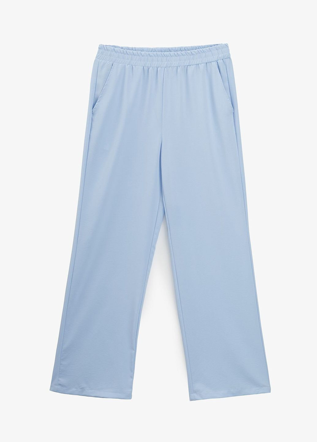 Брюки прямые женские 241203-1-K Голубой shop (2000990904485) No Brand Прямі (362704858)