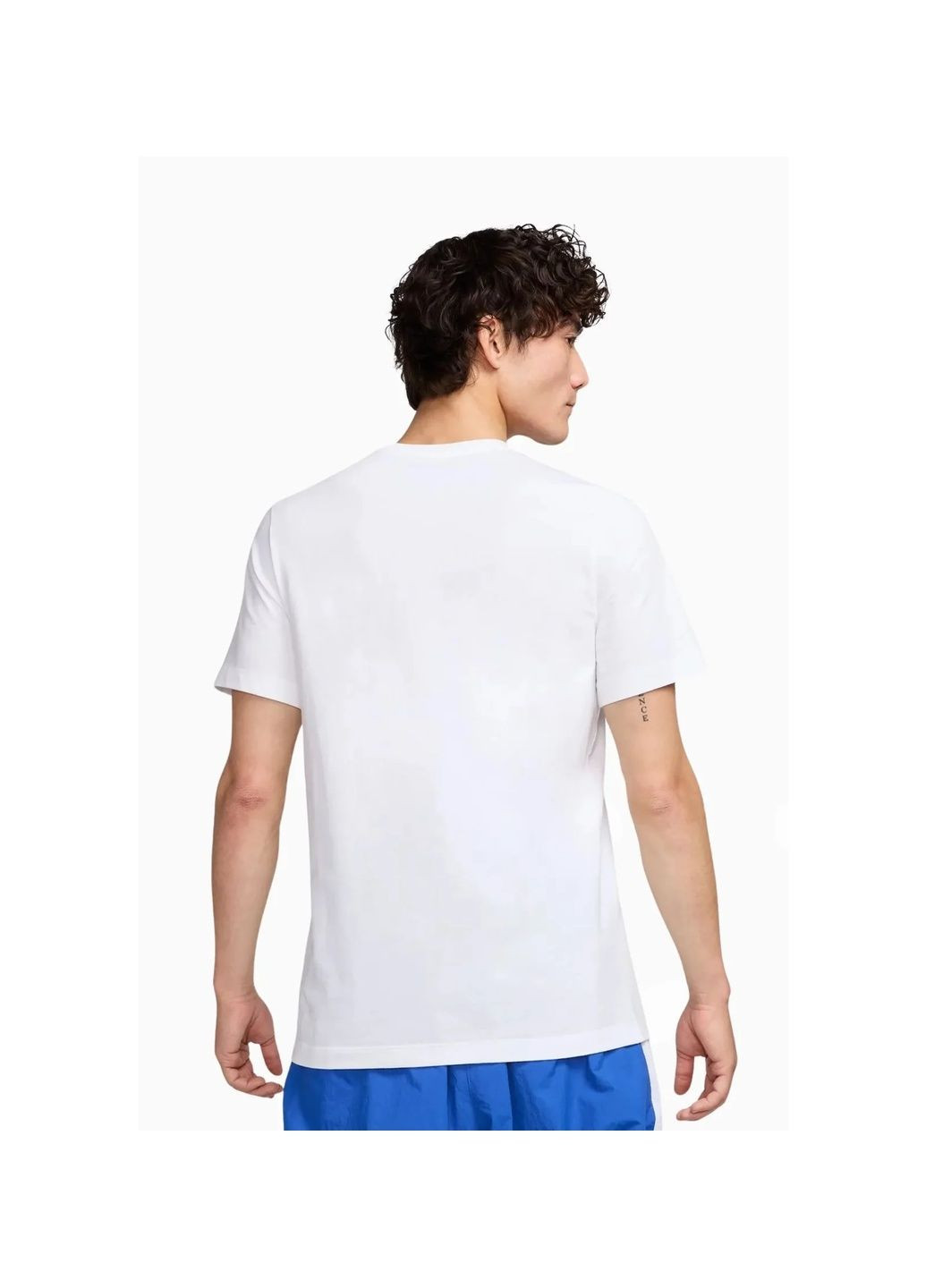 Біла футболка чоловіча cosmic white Nike