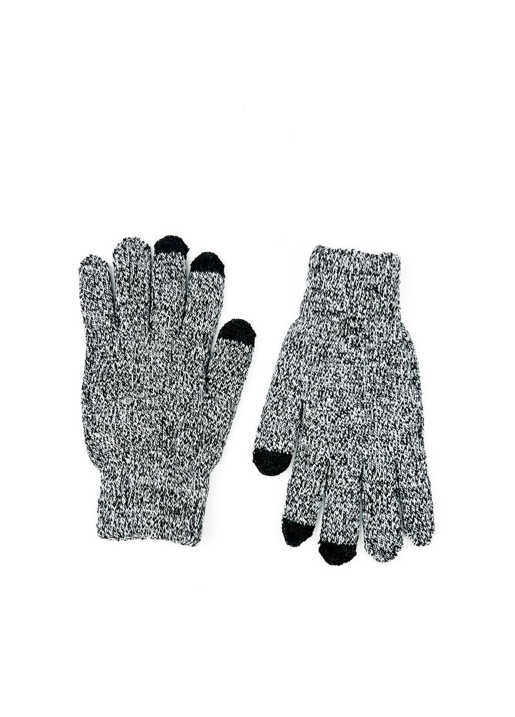 Перчатки Smart Touch мужские шерсть с акрилом черные СТЕНЛИ 585-256 LuckyLOOK 585-256M (322790431)