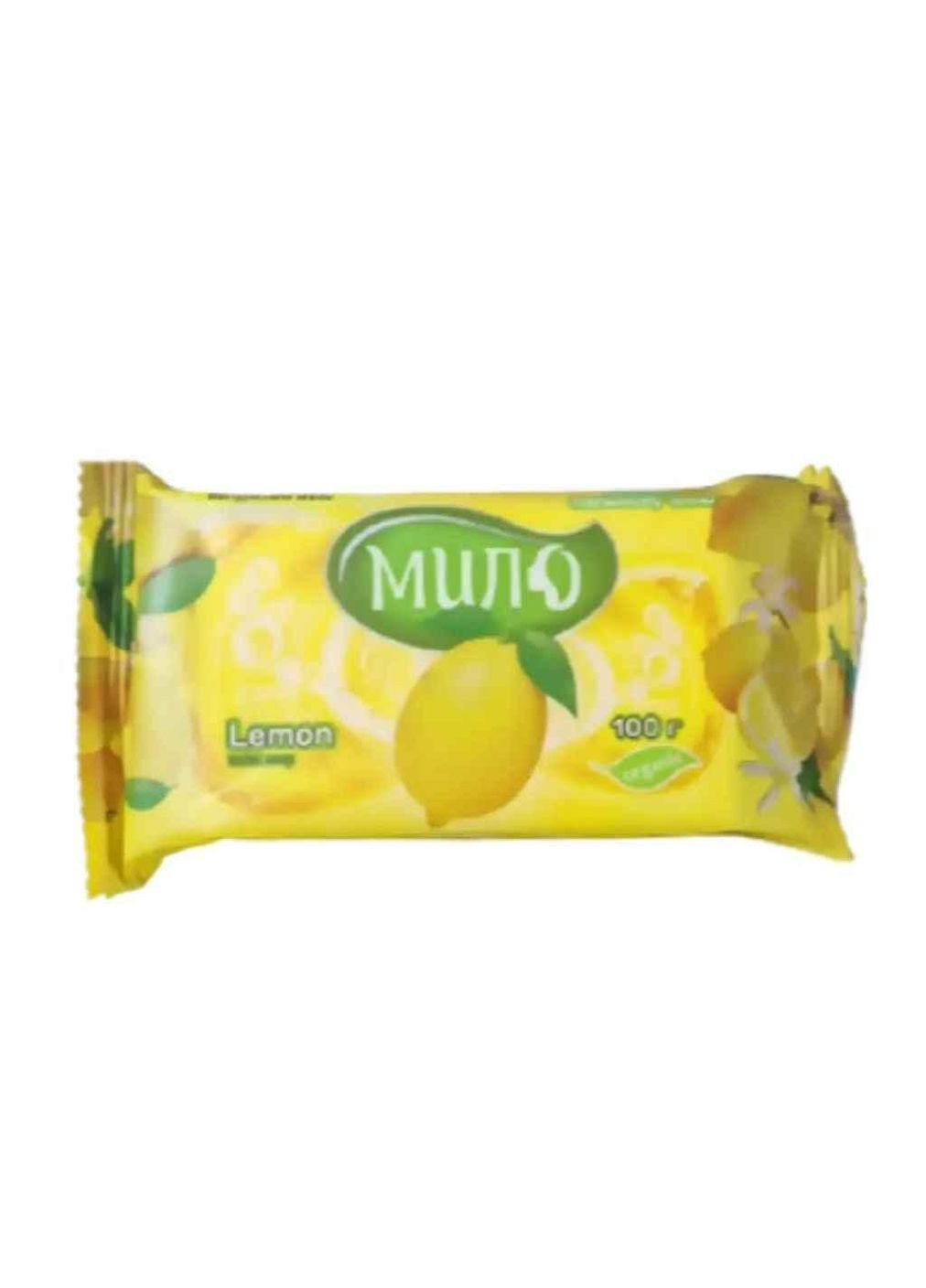 Мило туалетне 100г «Лимон» в обгорці ТМ ЕКОЛОГІЯ ТЕХПРОМ (351581224)