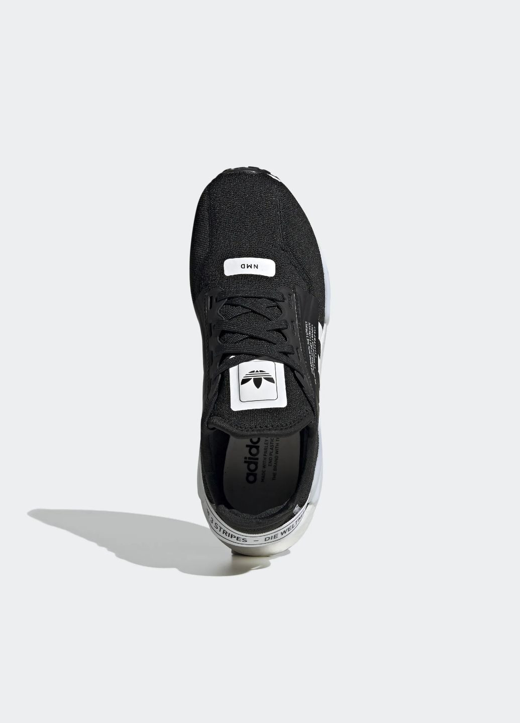 Черные летние кроссовки adidas Nmd_R1 V2 GX6367