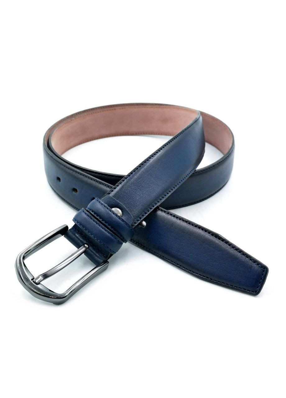 Кожаный мужской ремень 3,3 см натуральная кожа классический мужской ремень для стиля ProDobro (364672135)