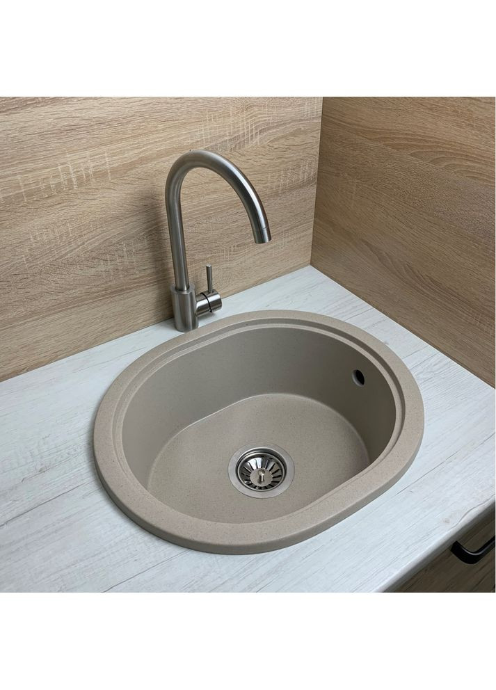 Кухонная мойка гранит 50*42 см CIRCUM Adamant (371875931)