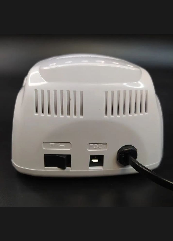 Фрезер Btmarathon Champion 3 апарат для манікюру та педикюру 45Вт 35000 об/хв з педаллю та насадками Білий MARATHON (340908266)