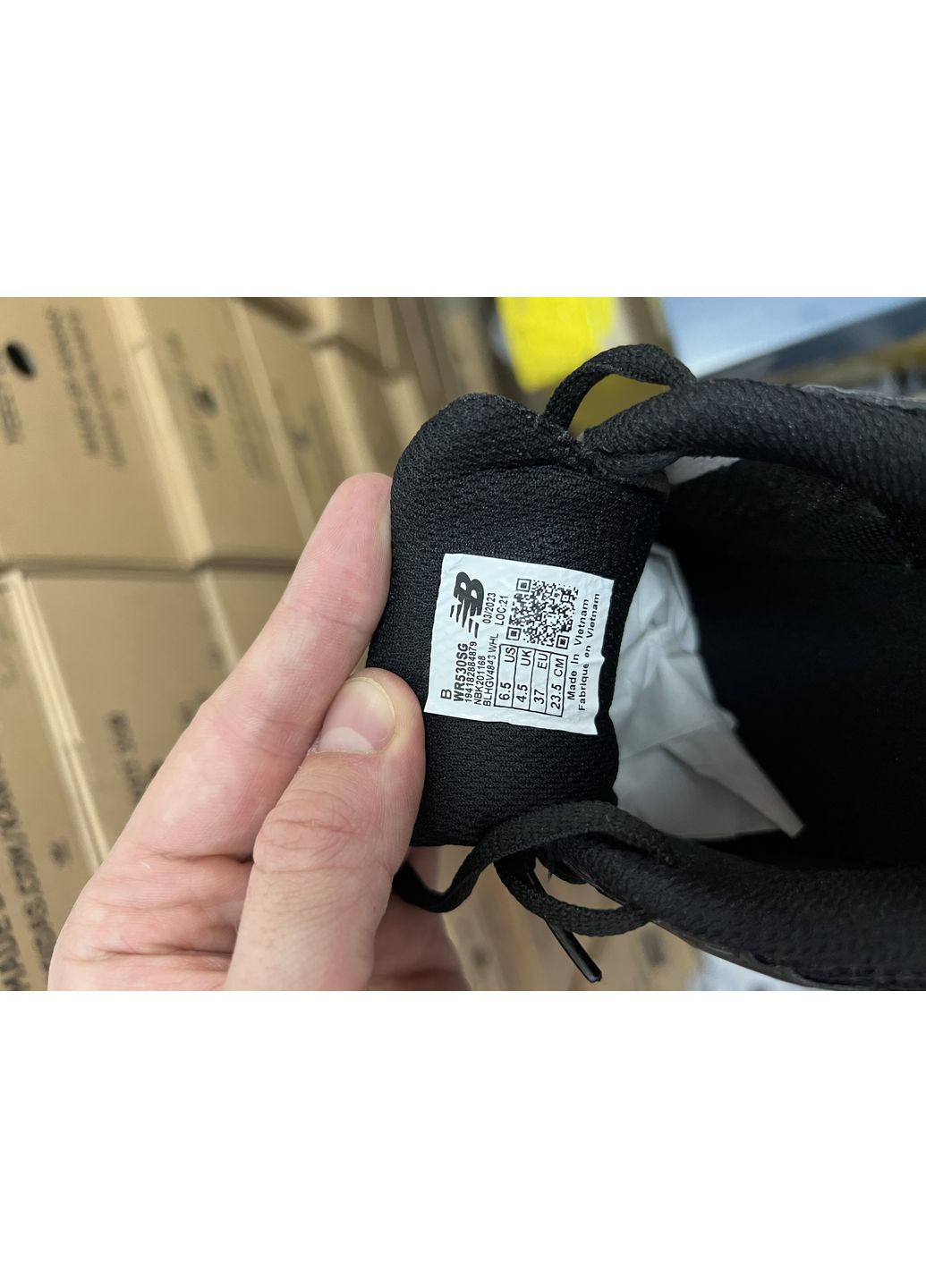 Чорні Осінні кросівки чоловічі new balance 530 black white нью беланс 530 No Brand