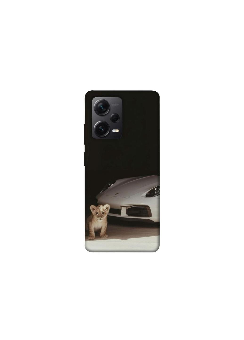 Чехол на Xiaomi Redmi Note 12 Pro 5G Porsche white Frontalka (353839292)