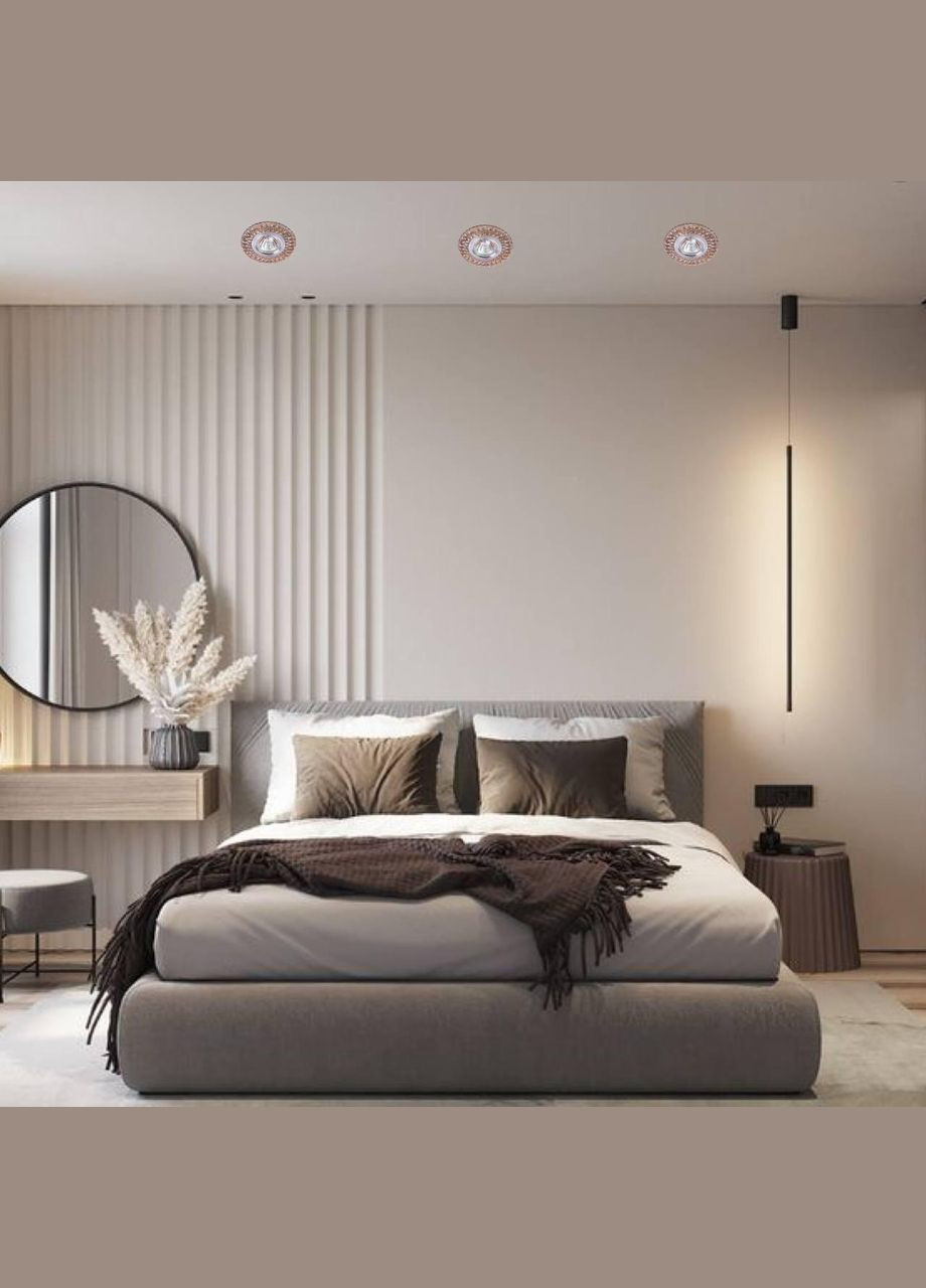 Акриловый круглый светильник (05-А62) No Brand (370070843)