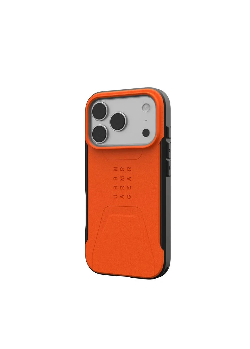 Чехол для iPhone 17 Pro, Civilian MagSafe, оранжевый UAG (393483809)