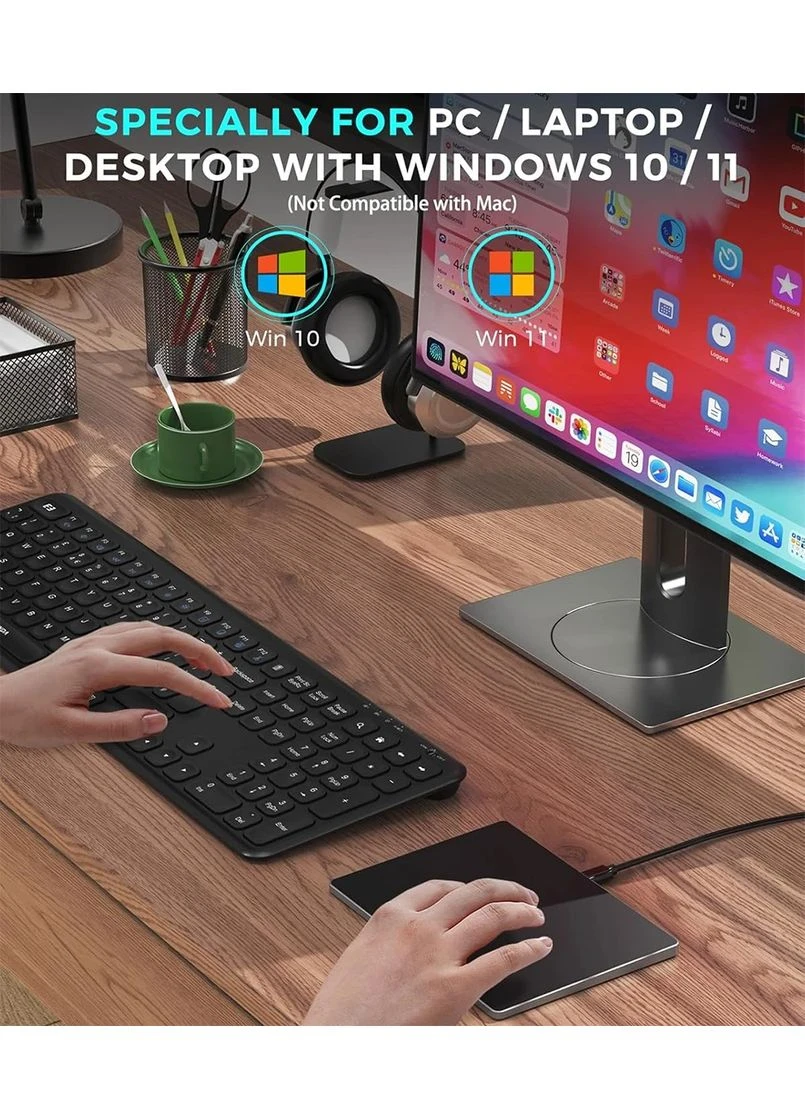 Провідний мультитач-тачпад USB-C із Загартованим склом для Windows 6,3" (5024856) Clefers (394180849)