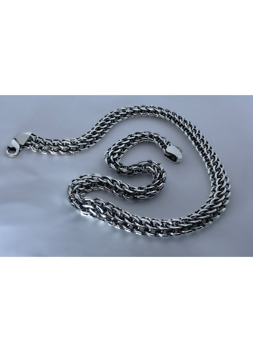 Серебряная мужская цепочка "Венеция" DeLoS (351388135)
