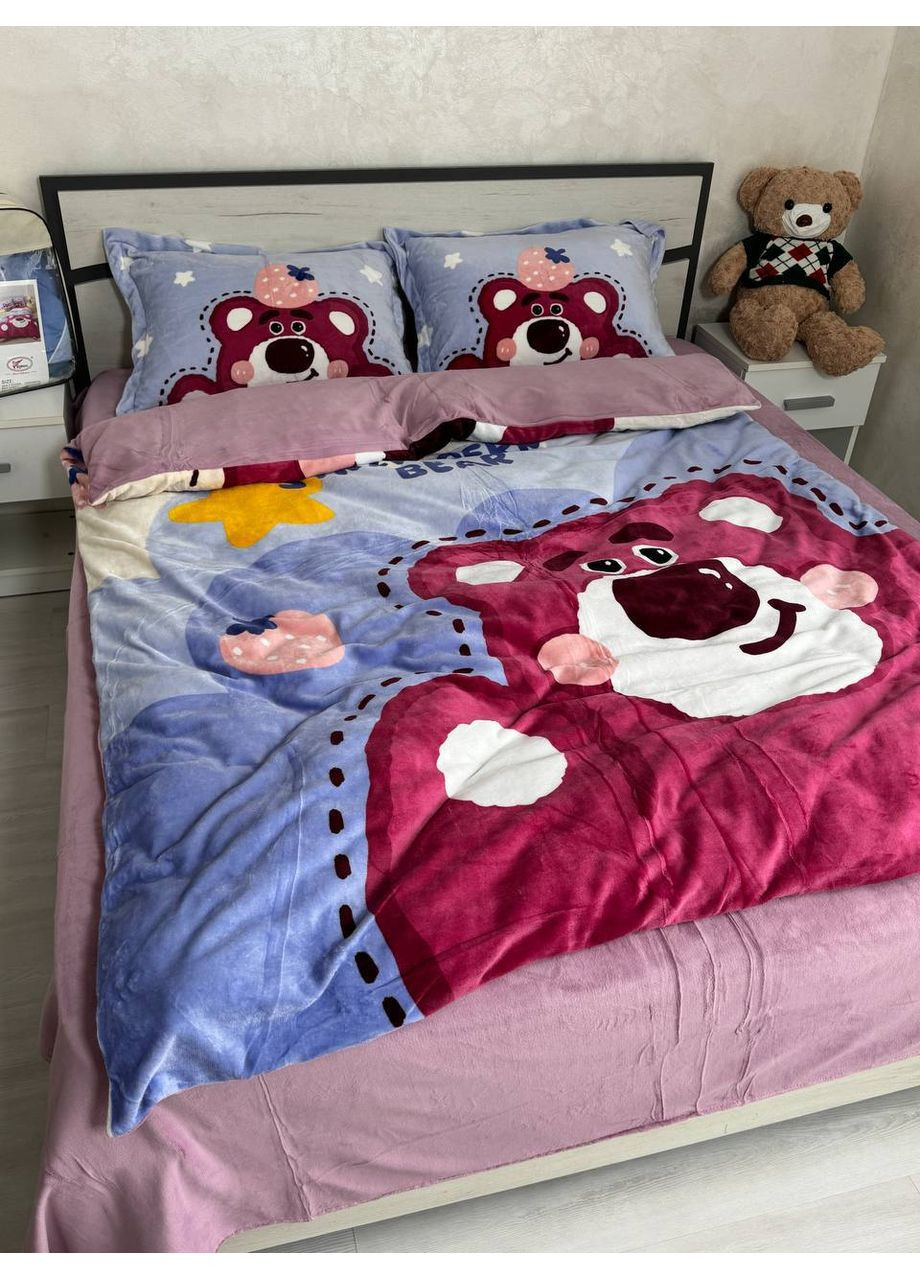 Детское велюровое постельное белье полутораспальное Vishnya (365248991)
