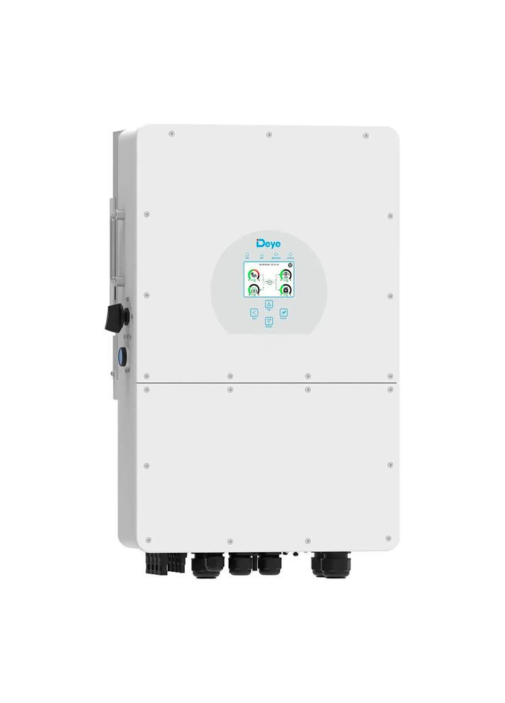 Гібридний інвертор (hybrid) SUN-20K-SG01HP3-EU-AM2 20KW, EU HV, 20кВт, трифазний (MPPT 150-850/37A/АКБ 160-700V)Parallel Deye (360393935)