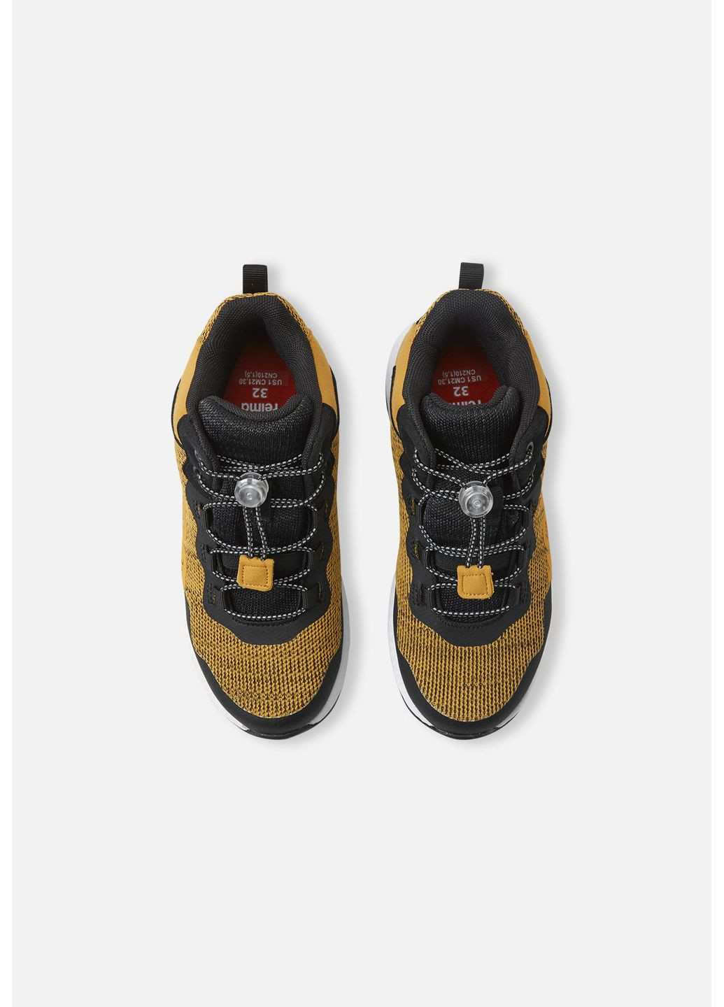 Желтые демисезонные сникерсы reimatec Reima Edistys