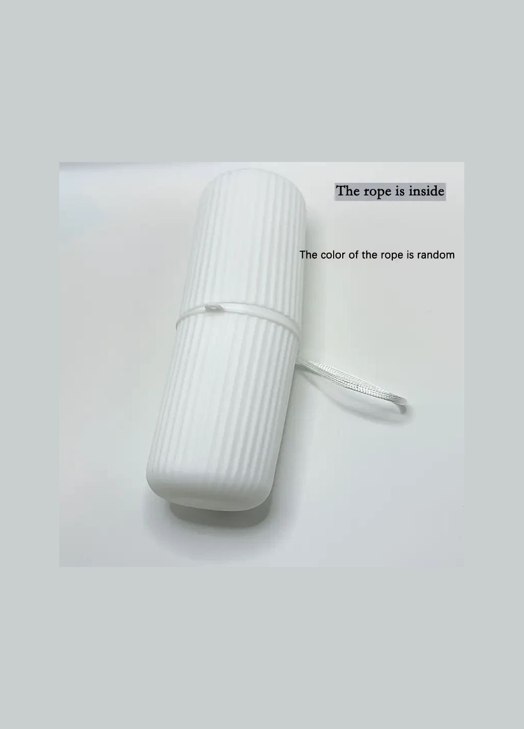 Футляр-переноска для зубной щетки для ванной Белый No Brand (341730308)