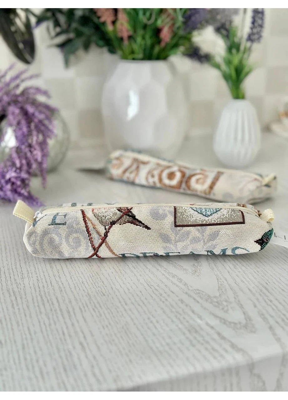 Пенал Limaso PEN CASE 1 EDEN468 7x23 см Гобелен Голубой No Brand (401267596)