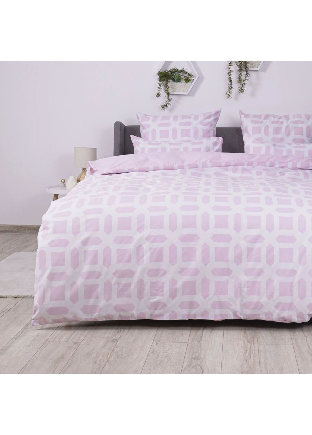 Комплект постільної білизни сімейний з наволочками 70*70 см, 115 гр/м2 Silk Ember Бежевий (14920150215) ТЕП (366303382)