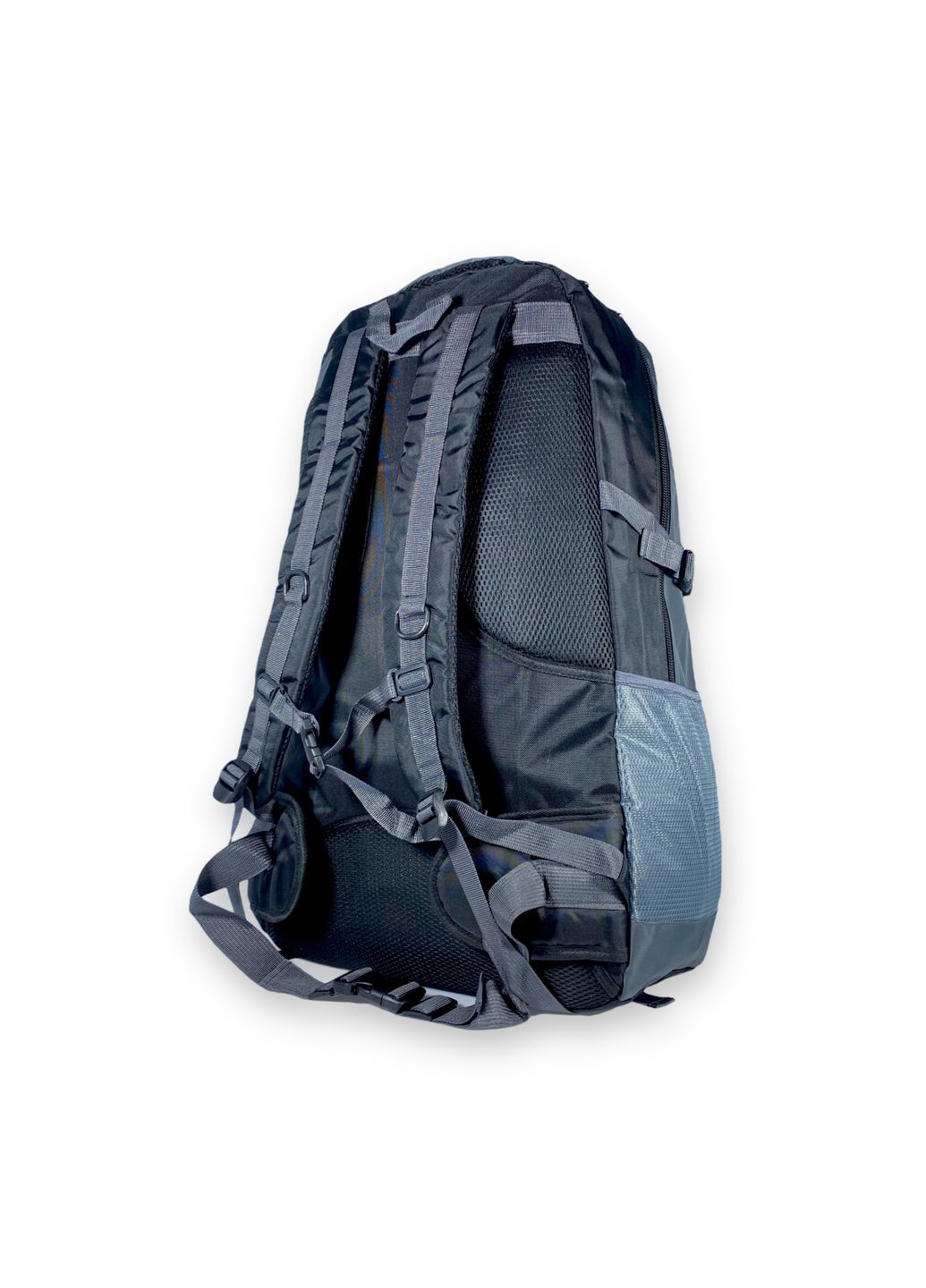 Туристичний рюкзак, 70 л, два відділи, внутрішні кишені, нейлон, розмір: 65*40*25 см, сірий Gorangd (284338010)