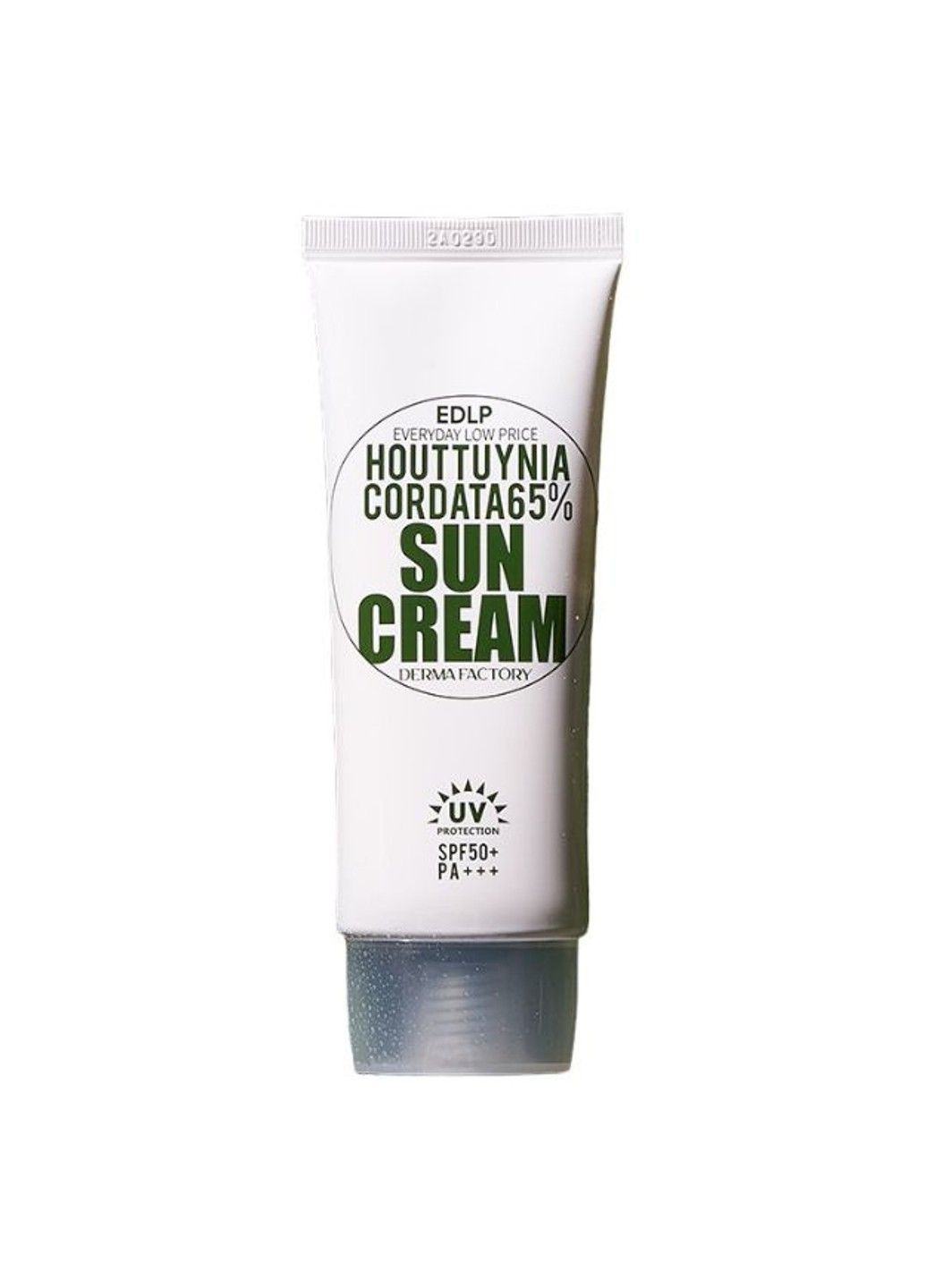 DERMA FACTORY Сонцезахисний крем для обличчя Houttuynia Cordata 65% Sun Cream 50ml — Крем, Південна Корея (302899430)