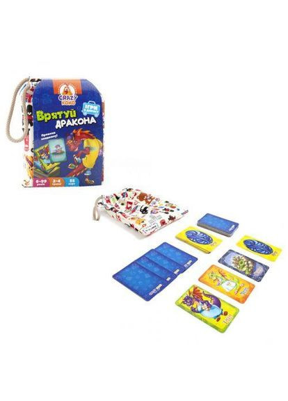 Гра в мішечку "Врятуй дракона", укр No Brand (365813192)