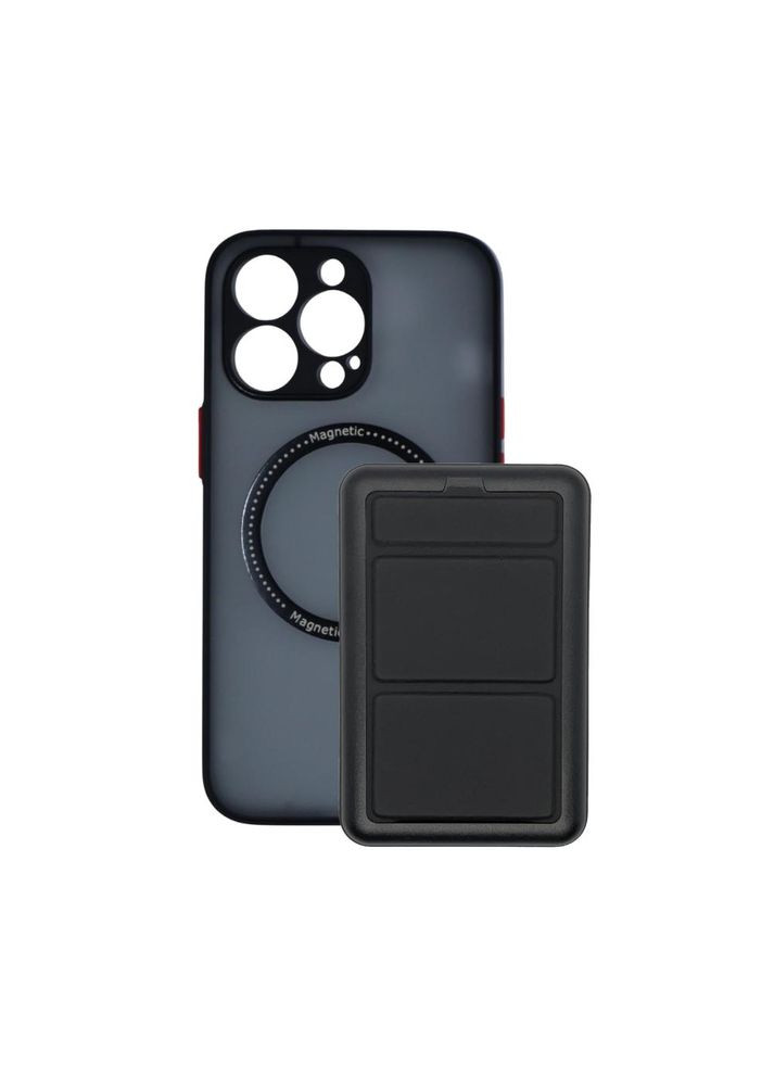 Чохол з бездротовою батареєю XON 5000 mah для iPhone 14 Pro BatteryCase Чорний (9588А3142) XON E-Tech (324416400)