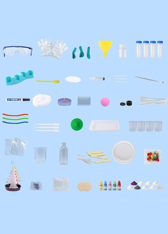 Научный игровой набор Science Lab TXX-028 лаборатория химических экспериментов детский 25шт Lesko (352013035)