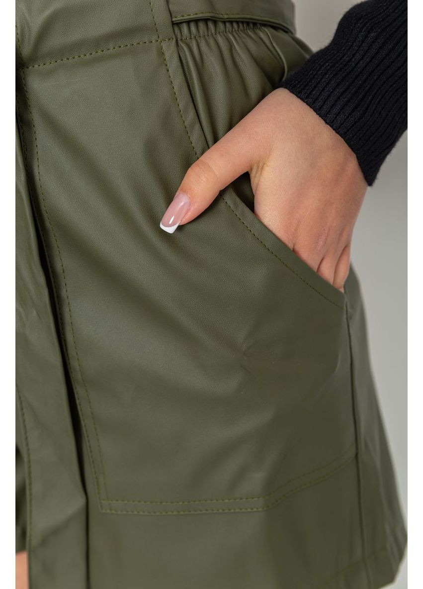 Женские шорты из экокожи, 102R295-1 Ager (361225648)