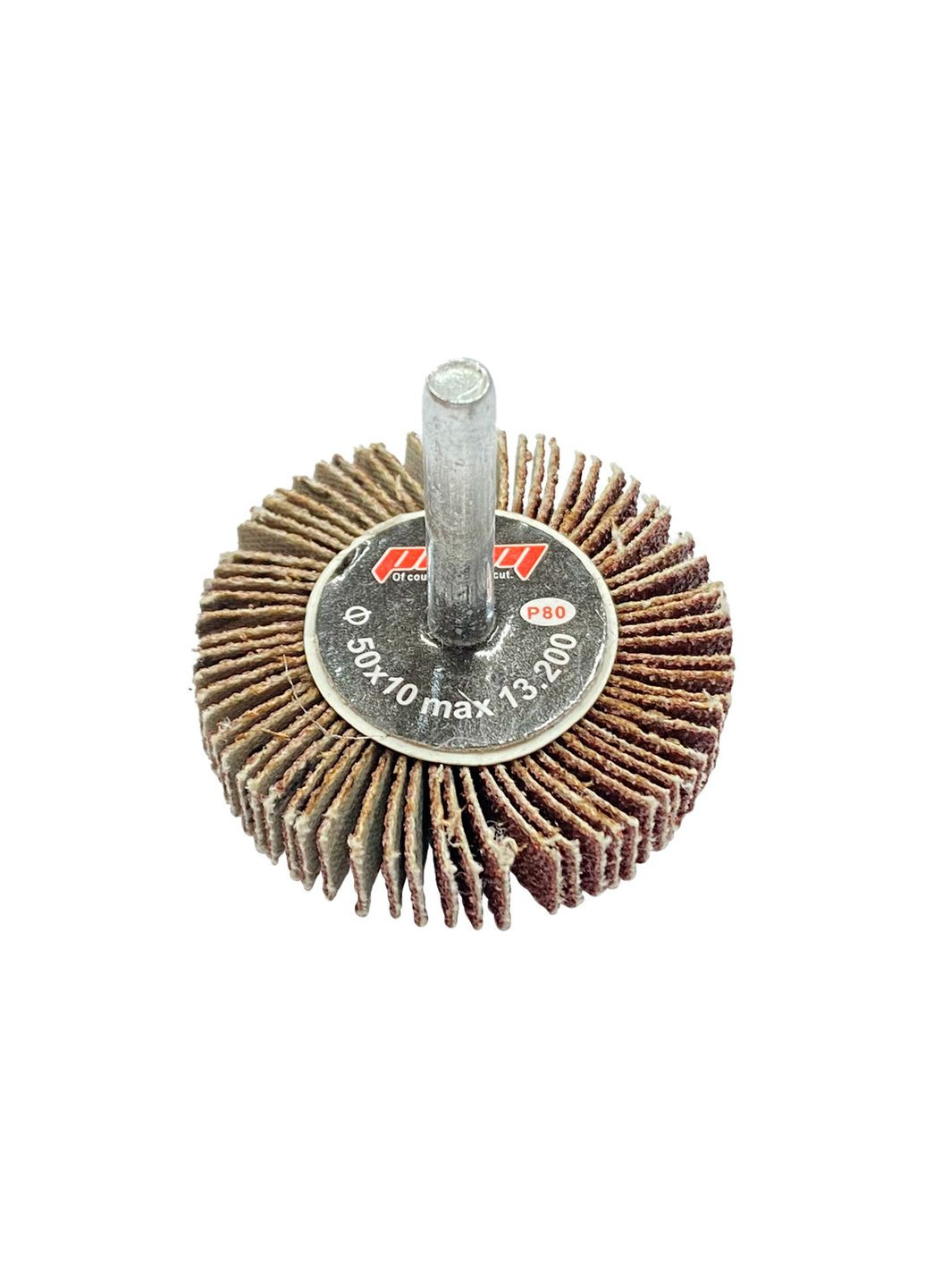 Насадка шліфувальна для дриля пелюсткова кругла Sprut 50 x 10 мм x Р80 ALAN (363045124)