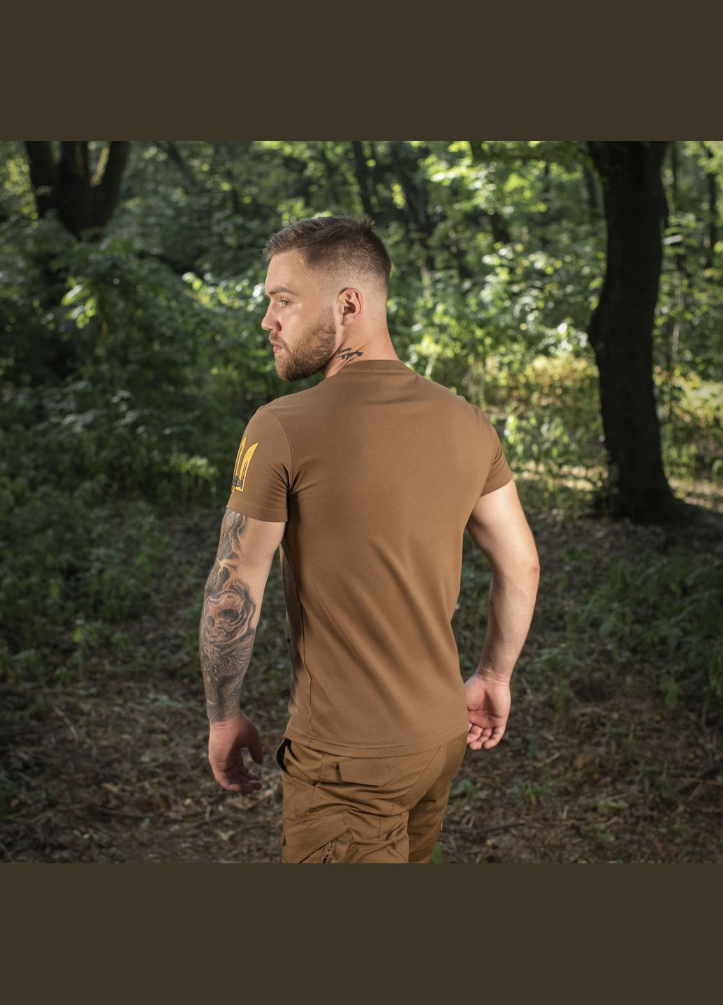 Футболка UA Side Coyte Brown ( ) M-TAC (303414839)