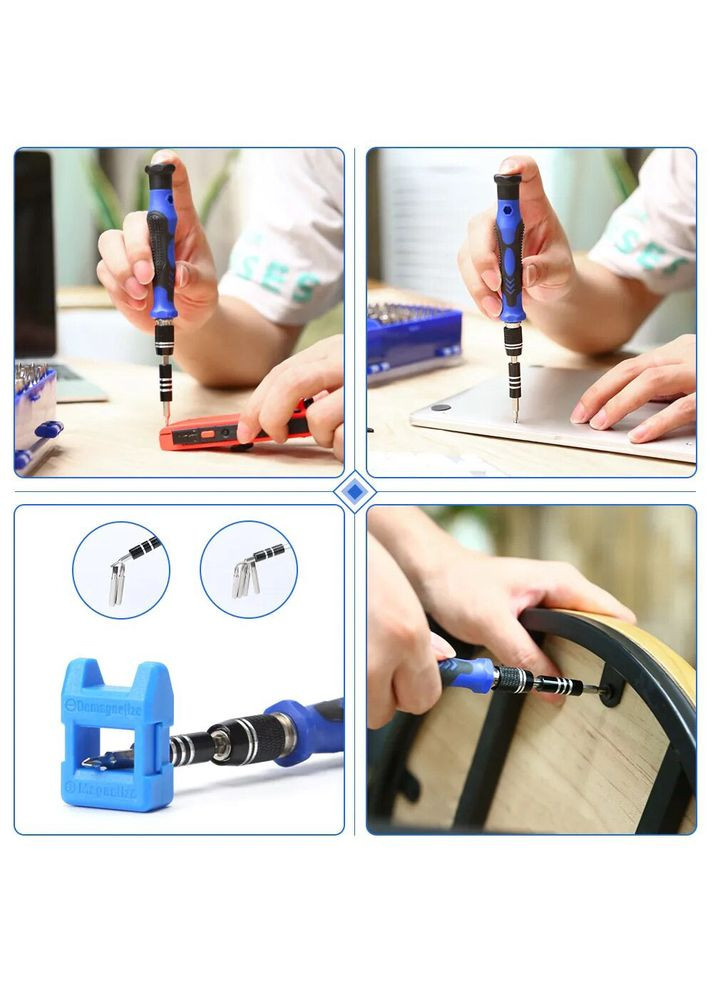 Набір викруток + інструменти TE-J1401 / 140 в 1 / універсальний / прецизійний / біти / лопатки / для ремонту No Brand (322819143)