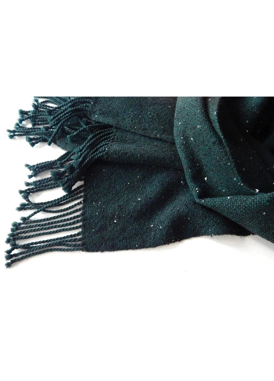 Тканий зелений твідовий шарф ручної роботи No Brand (365818550)