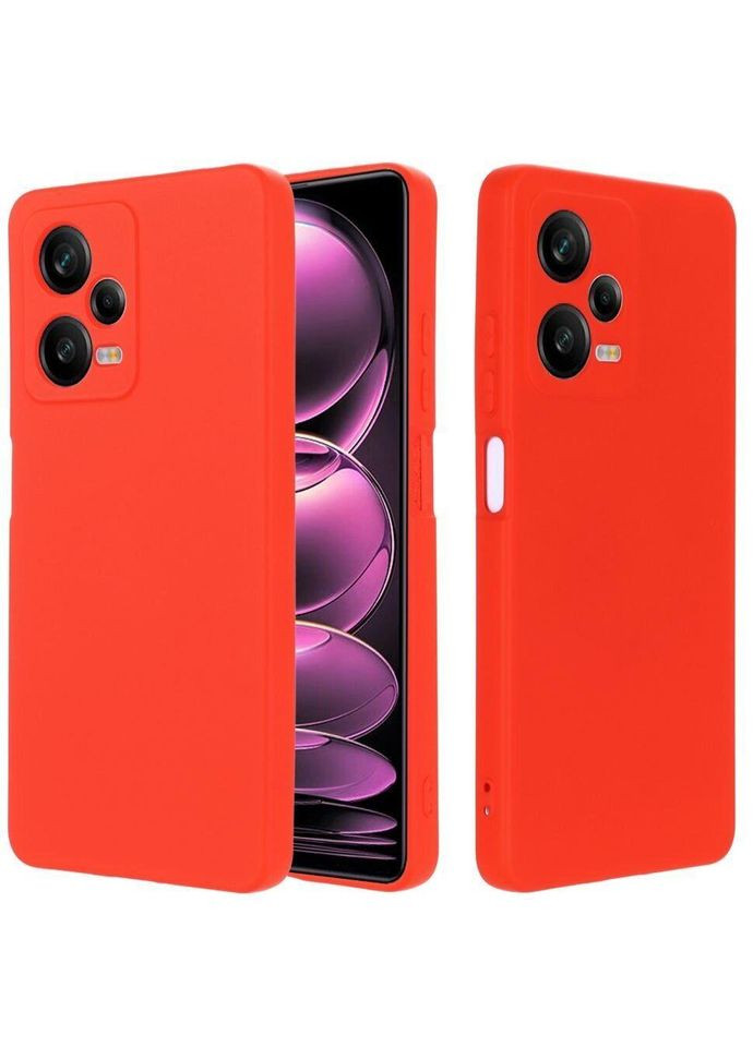Силиконовый чехол для Redmi Note 12 Pro Plus микрофибра soft touch Xiaomi (322211913)
