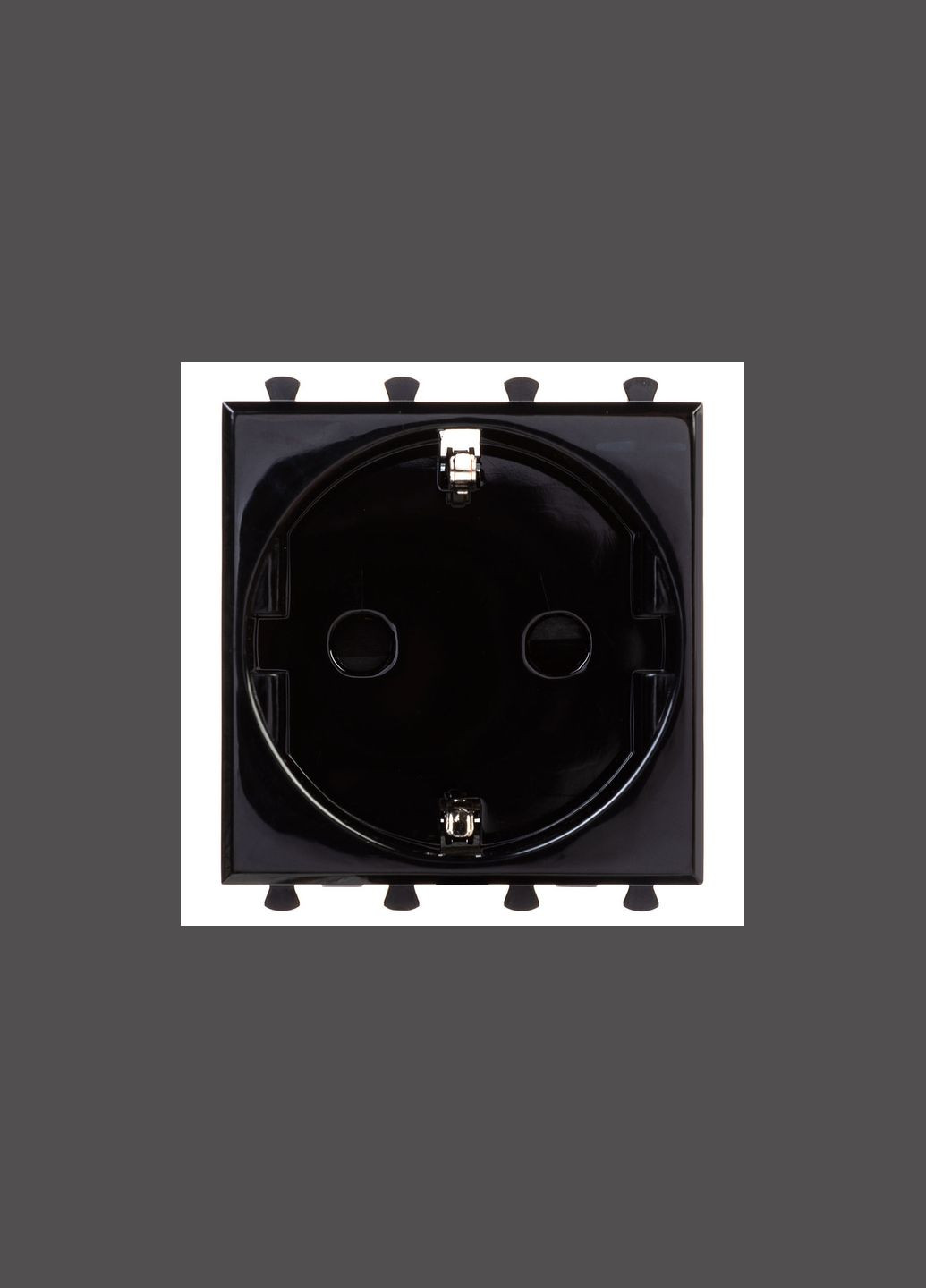 Розетка із заземленням з шторками 2 модуля [4402002] Avanti ДКС (344541270)