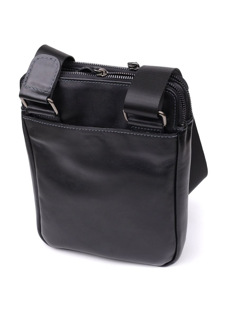 Красивая мужская сумка через плечо из гладкой натуральной кожи 20871_1 Shvigel (363023621)