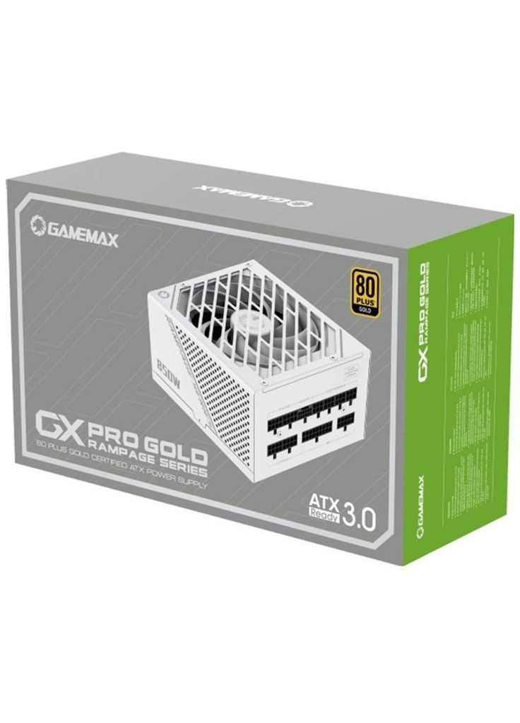 Блок питания 850W (GX-850 PRO WT(ATX3.1PCIe5.1)) GameMax (390918426)