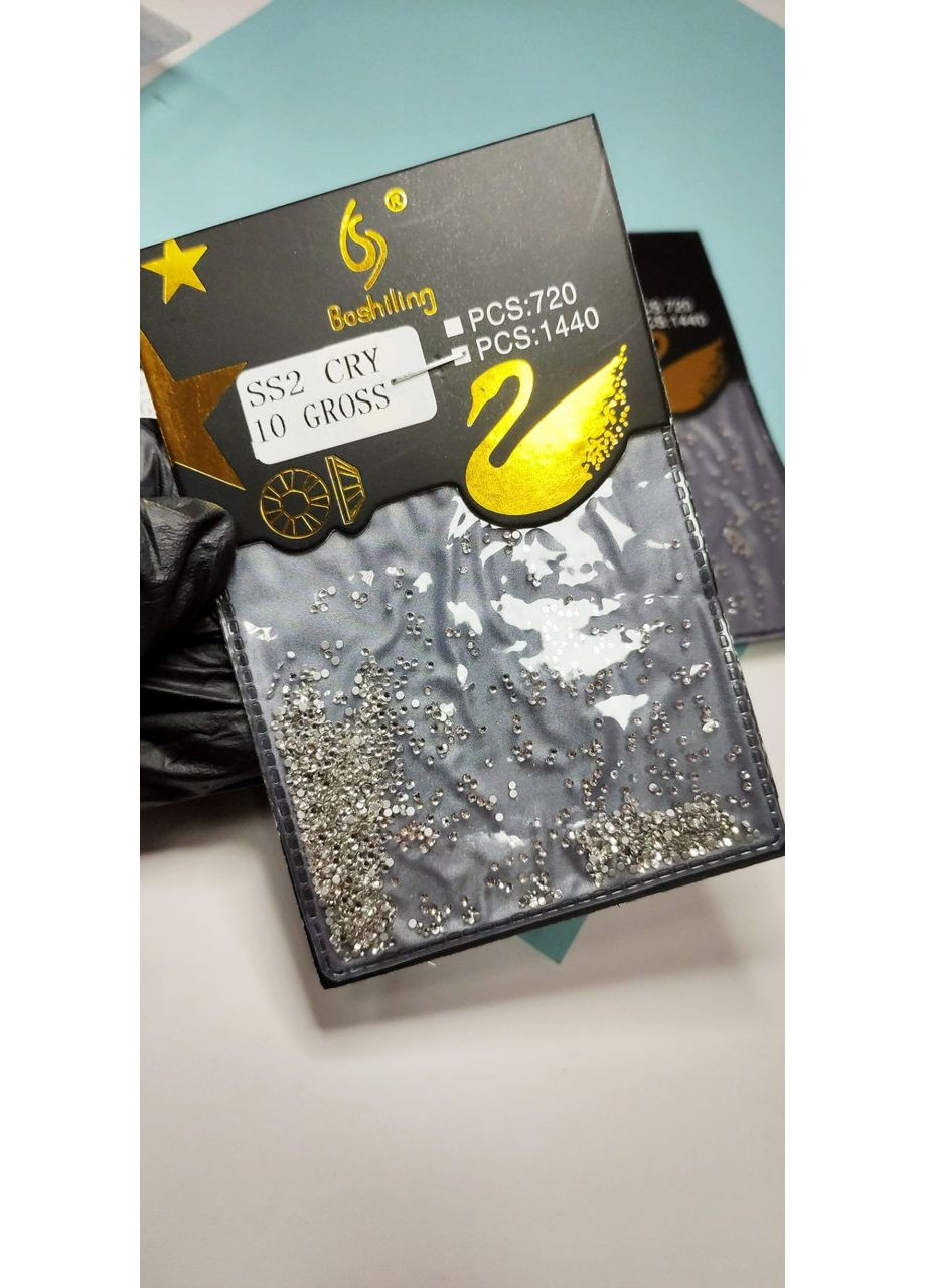 Камни стразы для дизайна ногтей 1440 шт., No2 No Brand (368497422)