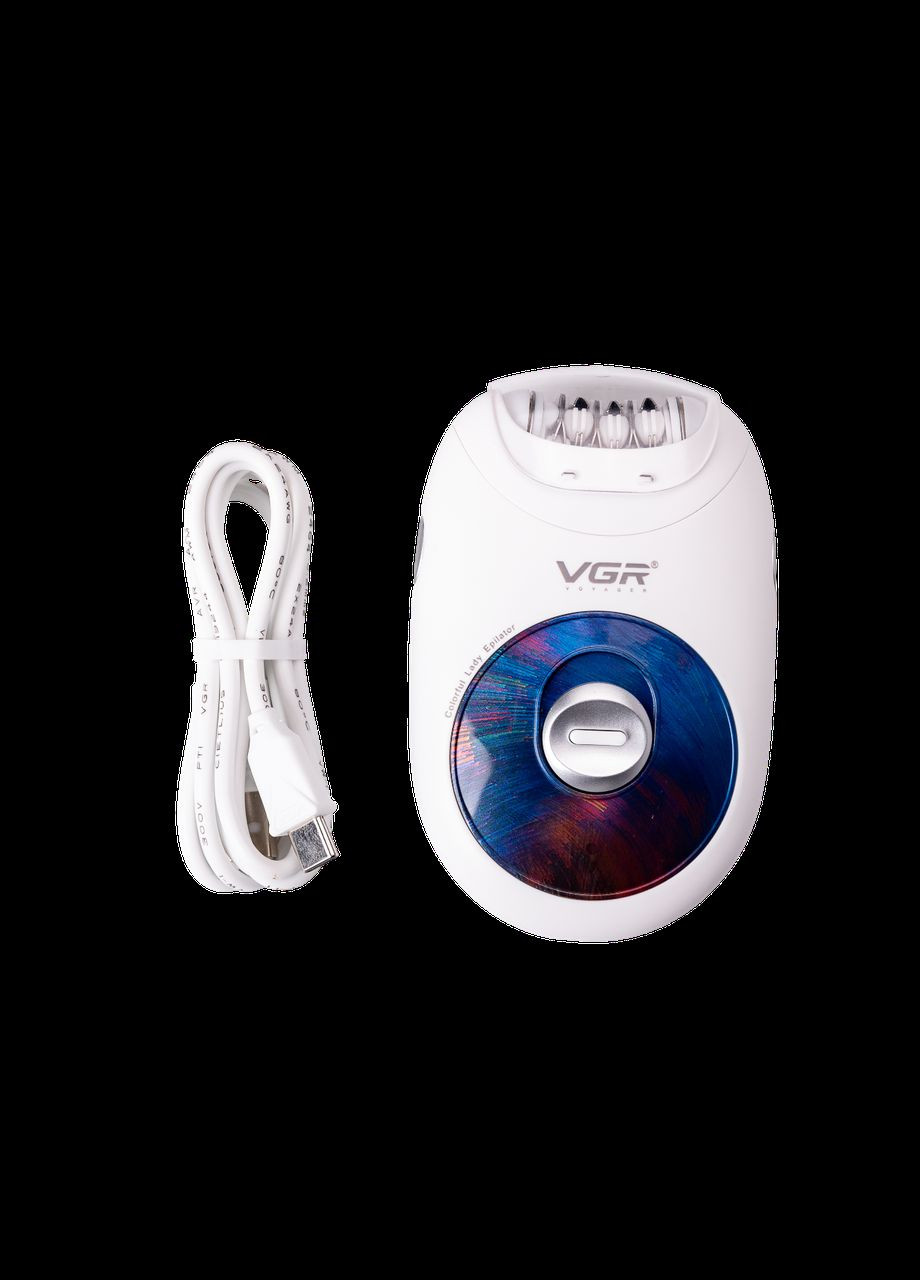 Епілятор жіночий V-706 акумуляторний рожевий HPV706P VGR (342113785)