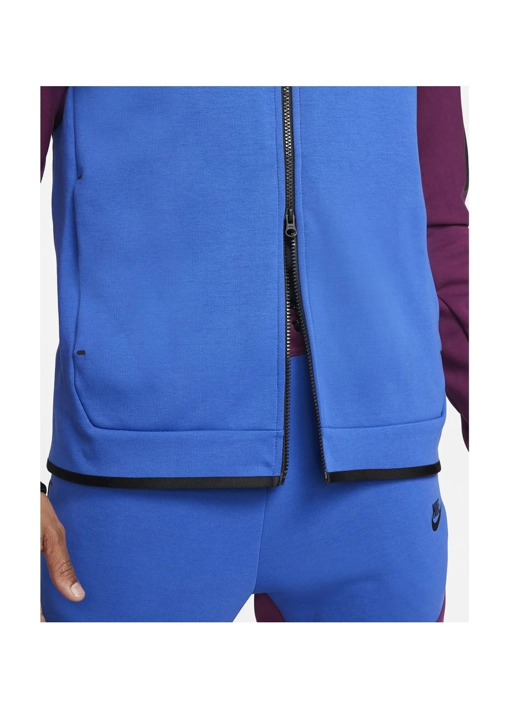 Женская толстовка Sportswear Tech Fleece Blue/Violet Nike (364839054)