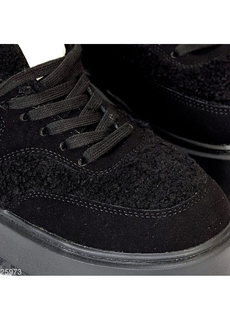 Зимові кросівки No Brand чорні зими (370368628)