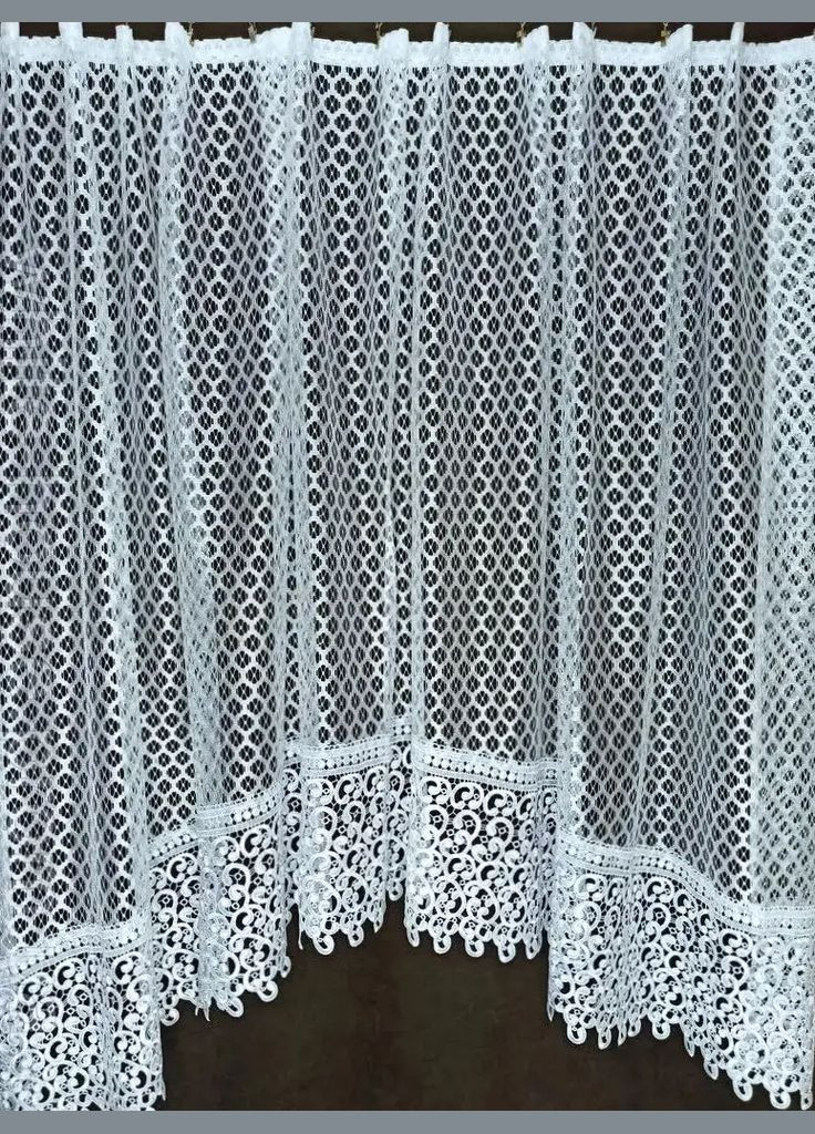 Біла Арка коротка з мереживом 300Х170 No Brand (346058129)