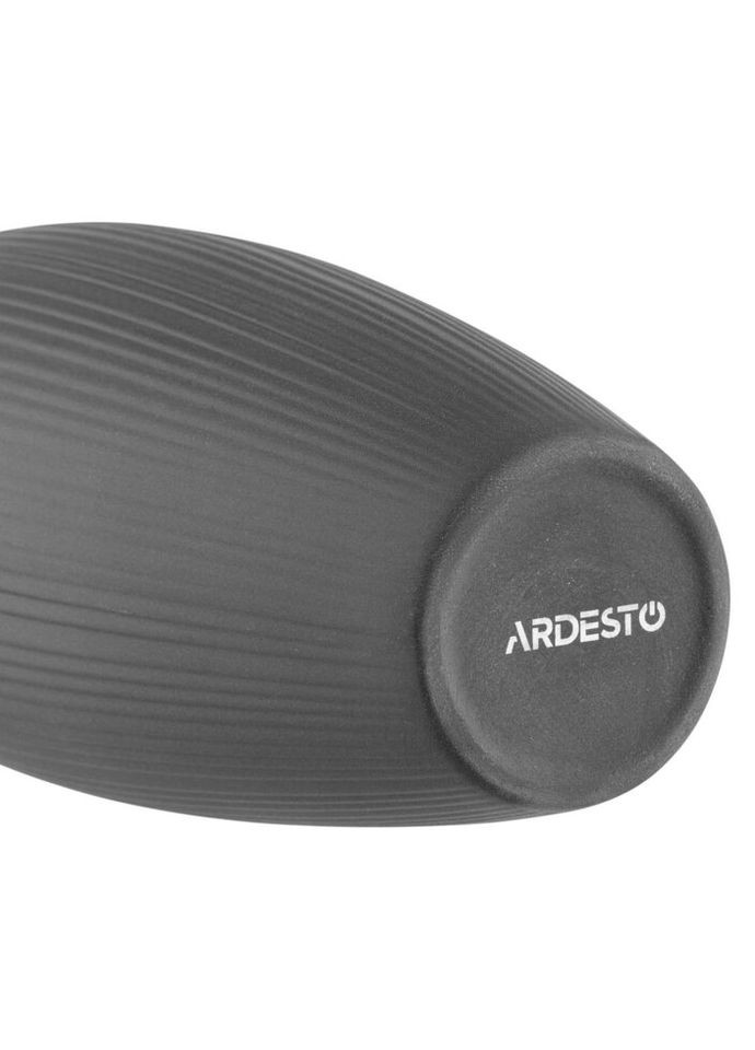 Ваза Siena AR3806B 7х23 см серая Ardesto (335972346)