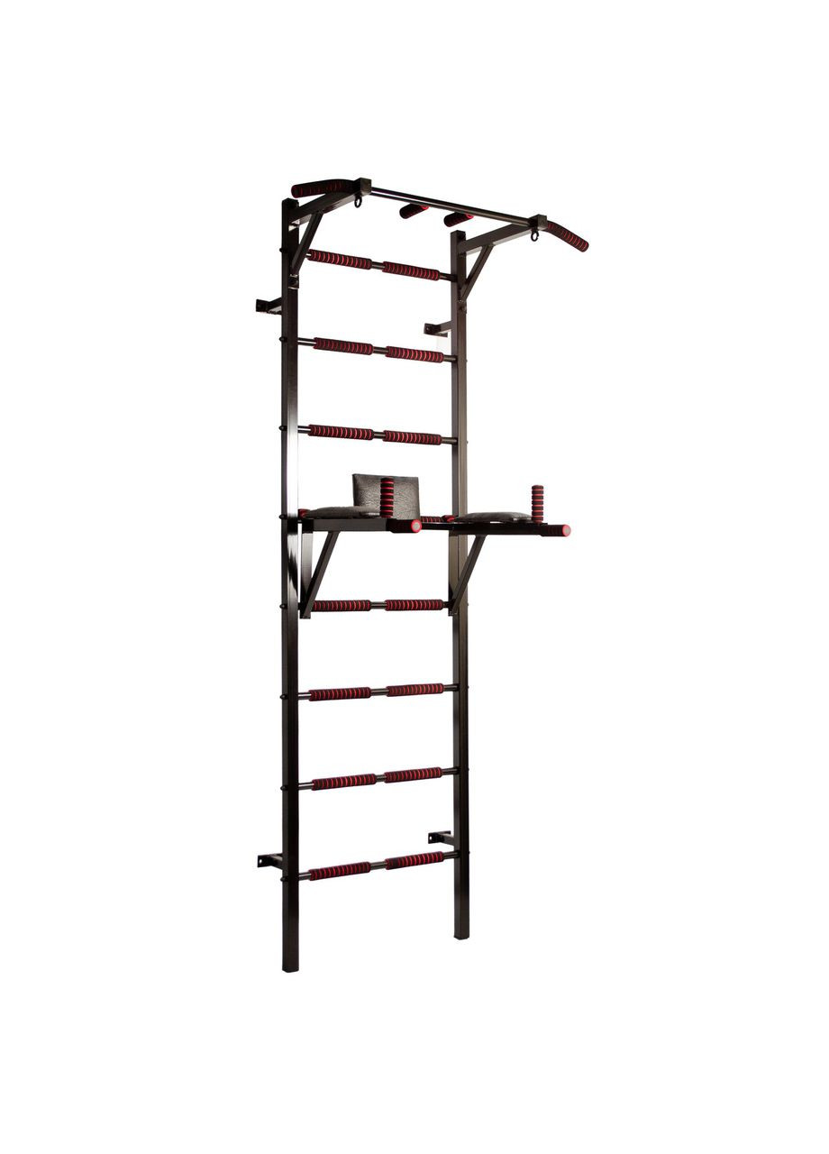 Шведская стенка для дома и офиса с турником и брусьями в комплекте. Усиленная Triton (346531806)