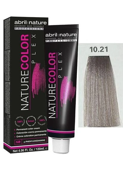 Краска для волос 10.12N Платиновый русый пепельно-ирисовый Color Plex, 120 мл Abril et Nature (396358499)