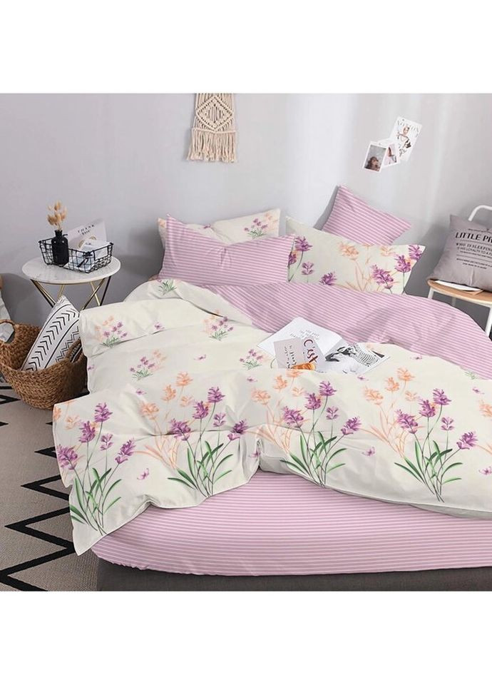 Постельное белье евро Aurora 2-00880-06829 ранфорс 200х215 см ТЕП (336328319)