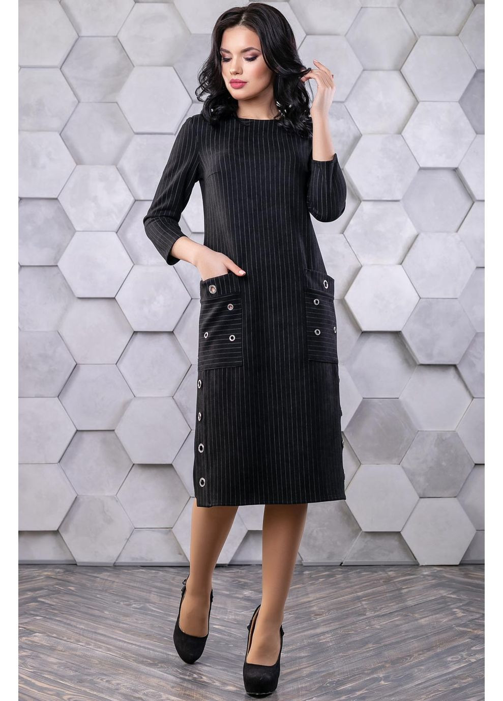 Черное платье 1109.3175 Seventeen