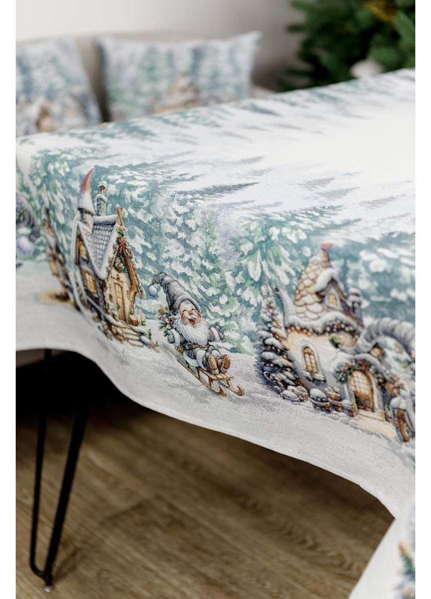 Скатертина гобеленова Казкові гноми 95х100 см Прованс (366969871)